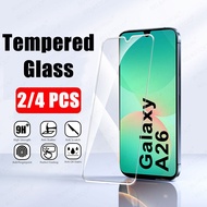 2/4Pcs Screen Glass For Samsung Galaxy A26 Screen Protector Samsung A26 Crystal SamsungA26 GalaxyA26