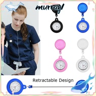 MURRAY Pocket Watch Doctor/Nurse Silicone Brooch Pin Fob Watch
