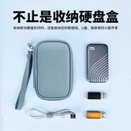 BUBM Mobile Hard Disk Protective Case Suitable for WD Western Data 8cm Portable Hard Disk Storage Ba