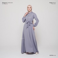 HAYNA Hagia Dress (All Colors) - Daily Dress, Nursing Friendly Gamis MuslimWanita