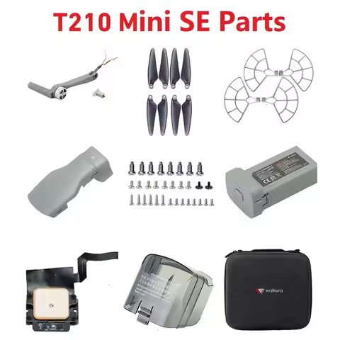 Walkera T210 Mini SE RC Drone Spare Parts Propeller Arm with Motor Body Shell ESC Gimbal Cable Main 