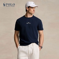 Polo Ralph Lauren เสื้อยืดผู้ชาย Classic Fit Logo Jersey T-Shirt รุ่น MNPOTSH1N822205 สีกรมท่า