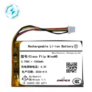 Brand New Suitable for Cisco Flip MinoHD Battery Camera Battery 1350mAh