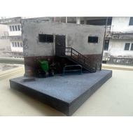 mini diorama Behind The Building