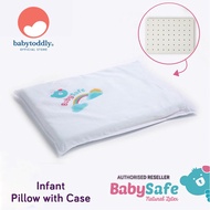 Babysafe Baby Latex Infant Pillow Stage 2 - Case Included (Natural Latex)