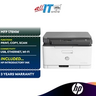 HP Color Laser MFP 178nw Printer (USB/ Wi-Fi/ Ethernet) - 4ZB96A