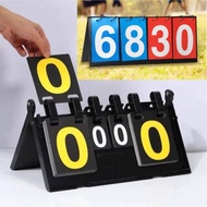 36CM Scoreboard Portable Scoreboard Score Board 4 digits Game For Futsal Volleyball Badminton Footba
