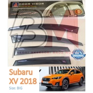 Subaru XV 2018 4door Big 100% AG Automont Door Visor (1set)