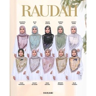 Tudung Bawal Square Raudah Hijabs By Hanami