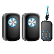 Elderly Pager Alone Elderly Bedside Household Caller One-Button Emergency Press Bell Device One for 