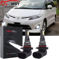 For 2006 - 2020 Toyota Estima  - 2x Xenon White LED Headlight Bulbs Kit Fog Light Fog Lamp