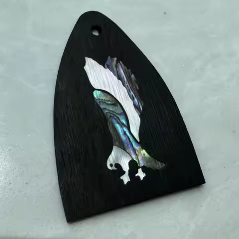 Wood Guitar Headstock Truss Rod Cover Plate For PRS Guitar Well