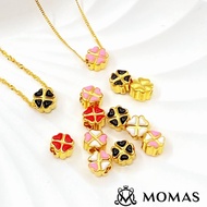 Bead Clover Emas 999 Tulen Emas 999 Original Loket Emas Loket Bajet Emas Bajet Hard Gold  Emas 999