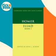 [100% Original Books] - Homer: Iliad Book I by Seth L. Schein (UK edition, paperback)