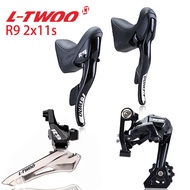 LTWOO R9 2X11ความเร็ว22S จักรยานเสือหมอบ Shifter รางโซ่ล้อหลัง Derailleurs ด้านหน้า LTWOO Groupset ช