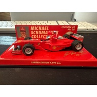 [Orphan] Mini Cut 1/43 F1 Ferrari F300 Schumahe 1998 Game Season