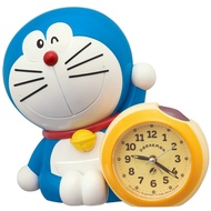 Seiko Clock Table Clock Alarm Clock Talking Alarm 183 x 200 x 132mm Doraemon JF383A 【Direct from Japan】