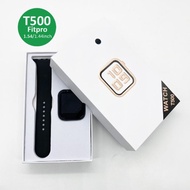 jam tangan smartwatch t500 plus smart watch t500 + hiwatch - t500 black