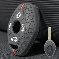 Silicone Remote Key Case Cover For BMW X3 X5 Z3 Z4 3 5 7 Series E46 E53 X5 E63 E60 E39 F83 E83 Key S