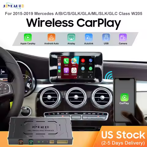 Joyeauto Wireless Apple CarPlay for Mercedes A B C E G CLA GLA GLC S Class Car Play Android Auto Mir
