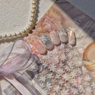 5D FLOATING STICKER WHITE FLOWERS (MS 807)