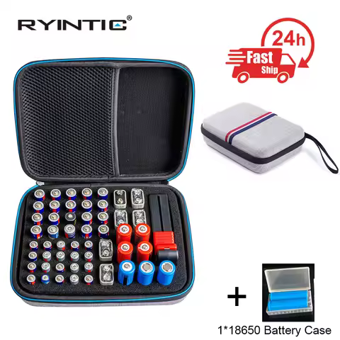 Newest Portable Hard 18650/AA/AAA/9V Battery Holder Storage Box Case Organizer Container aa Rangemen