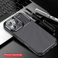 iPhone 16 Pro Max / 16 Plus / 16 Pro / 16 / 15 Pro Max  / 14 Pro Max Rugged Carbon Fibre Armour Phon