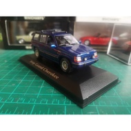 Mini Cut Orange Box 1/43.Jeep Big Cheno Fund Label.95 Classic Dark Blue.Communication Appreciation.