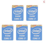 YYDS💕5ชิ้นตกแต่งสมุด I3 Intel Core รุ่น4th I5 I7สติกเกอร์