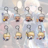 GANTUNGAN Honkai Star Rail HSR X FGO ALL part 01 Keychain -Archer - saber- HSR - Anime Keychain - Ke