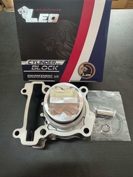 LEO RACING BLOCK 57MM LC135 Y15ZR DOME PISTON 135LC LC4S PISTON BLOCK SET RACING