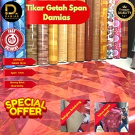 Tikar Getah Span  (Size 1 Meter X 1.83 Meter Tebal 1mm) Span Rubber Mat New Design Floor Mats Design DAMIAS SHOP