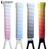 YOUNGSTAR Gradient PU Tennis Racket Overgrip Sweat Band Absorption Grip Badminton Racket Handle Grip