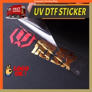 UV DTF Sticker (A3 Size) UVDTF Sticker, Waterproof Sticker, Sticker Printing, Diecut Sticker, Logo S