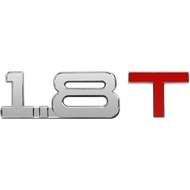 3D Metal Car Trunk Engine Displacement Emblem Badge Decal Stickers 1.3T 1.4T 1.5T 1.6T 1.8T 2.0T 2.2