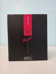 水晶玻璃酒杯一對，澳洲 Penfolds 酒莊 聯乘 奧地利水晶酒杯名廠 Riedel 出品