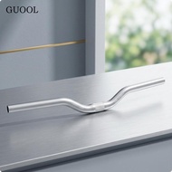 GUOOL Aluminum Bike Handlebar AL6061 Swept Handlebar Heat Treated Silver 30H
