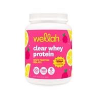 Wellah Clear Whey Protein Isolate | 20g Protein Per Serving | 30 Servings