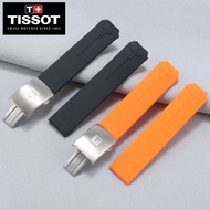 TISSOT TISOT TISSOT Silicone Strap 20/21mm Male Waterproof Rubber Watch Strap T121 T047 T013