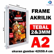 A2 & A1 Acrylic Frames / Wall Poster Frames / Acrylic Menu Displays