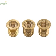 YANGGUA Gear Shift Knob Thread, Copper Universal Adapter Nut, Practical M10x1.25 M10x1.5 M8x1.25 Kno