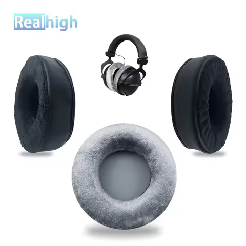 Realhigh Replacement Earpad For Beyerdynamic DT770 DT880 DT990 DT770pro DT880pro DT990pro Headphones