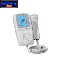 Vcomin Fetal Doppler Hand-Hold Pocket Portable Sound Baby Heart Pregnancy Ultrasound Fetus Doppler Detector Machine Monitor Hire