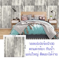 Wallpaper3D สติ๊กเกอร์3มิติ วอลเปเปอร์ตกแต่งผนัง แผ่นใหญ่ ลายการ์ตูน ติดห้องนอน ห้องน้ำ เพดาน กันน้ำ