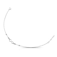 Silver Anklet INFINITY Ball - Infinity Ball Silver Anklet