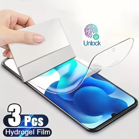 3Pcs Hydrogel Film For Realme GT8 GT7 GT6 GT5 GT3 Neo7 Realme 15 15T Screen Protector