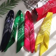 Acantha Bandana&Rose Cotton HipHop Style Bandana Scarf Bandana Head Scarf