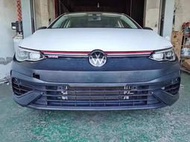 泰山美研社23052408福斯 GOLF 8 GOLF R 前保桿 下巴 霧燈罩 前下巴 空力套件(依當月國外報價為準)