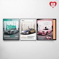 MANTA Poster Frameblock SUPRA MK4