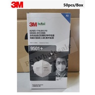[Ready Stock] Malaysia Sirim Original 3M™ Particulate Respirator 9501+, KN95/P2, 50pcs/Box